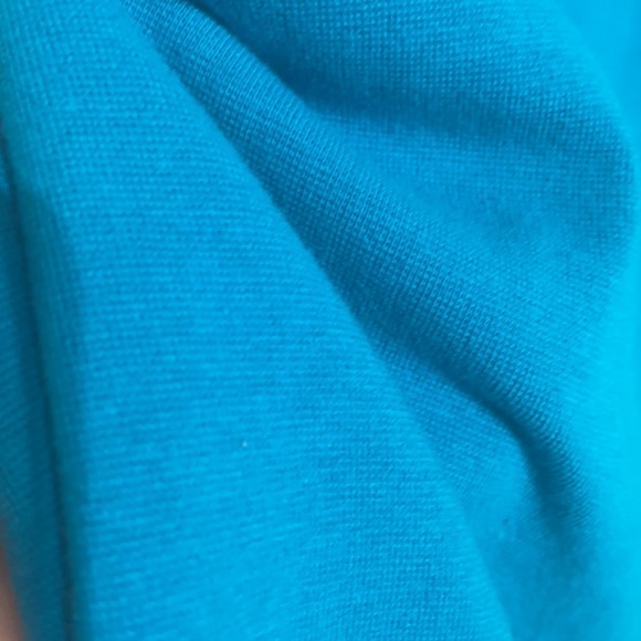 Avenue 26/28 turquoise tank cotton spandex blend euc - Picture 4 of 6